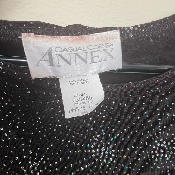 Vintage Sparkly Tshirt Dress 90s - Picture 5 of 6